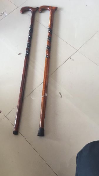 Wooden Walking Sticks, Size : 37 Inches