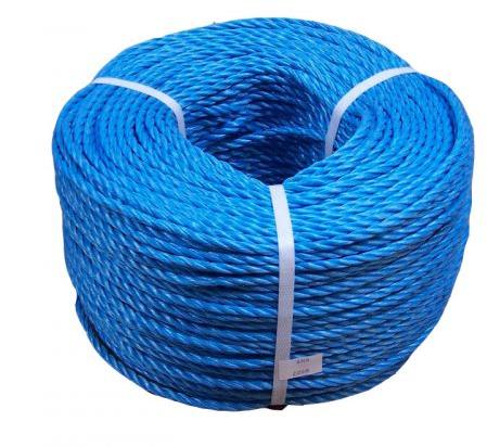 Blue Polyester Rope, Technics : Machine Made