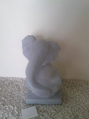 abstract ganesha statue