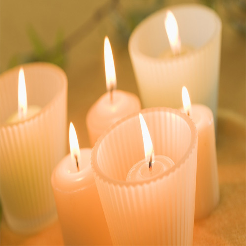 Paraffin Wax aroma candles, Color : White