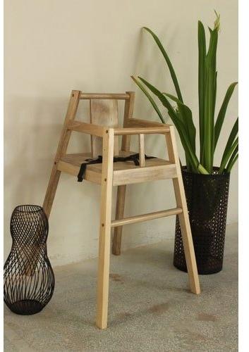 Wooden Baby High Chair