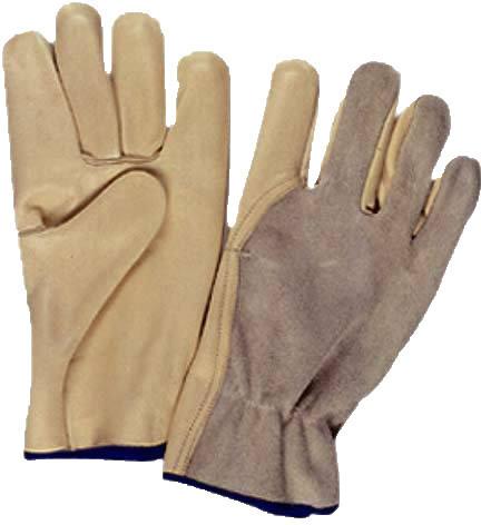 LEATHER Driving Gloves, Style : Plain