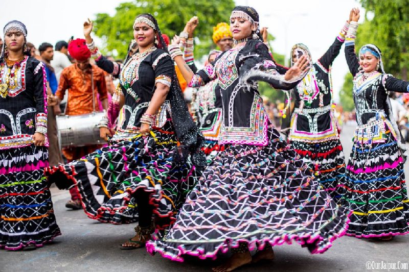 Kalbeliya Dance Dress, Dress Type : Traditional