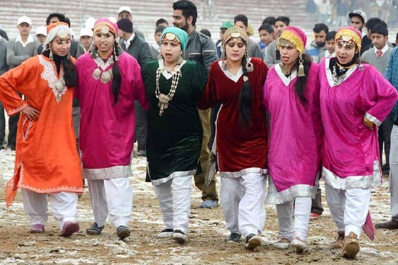 Cotton Kashmiri Dance Dress, Feature : Comfortable, Easily Washable