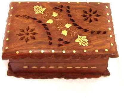 Wood Jewellery Box, Color : Brown