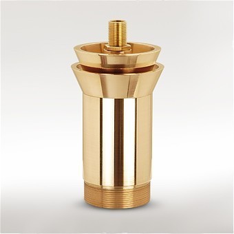 Golden Brass Tulip Fountain Nozzle