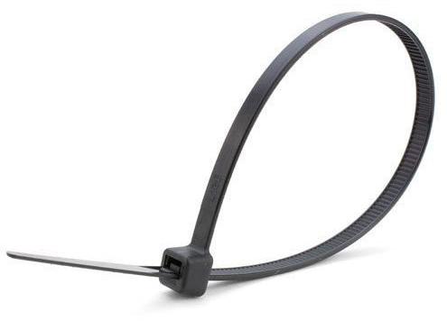 Plastic Black Cable Tie, Length : 7 Inches