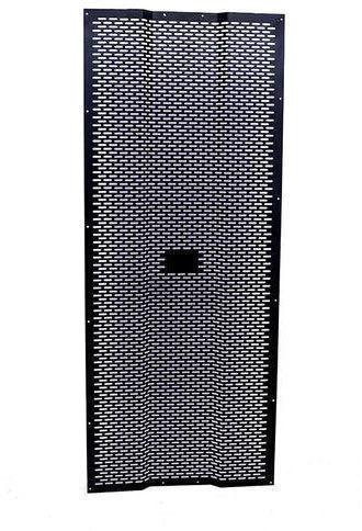 Cast Iron Perforated Speaker Grill, Color : Black