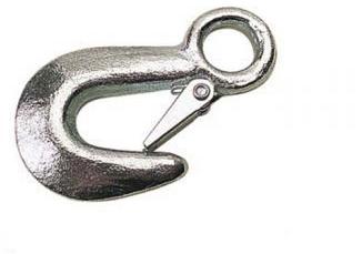Daya Industries Carbon Steel Clevis Hook With Snap, Color : Black