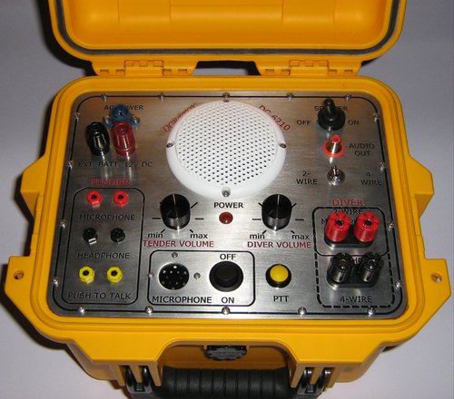Underwater Single Diver Communication Radio, Color : Yellow