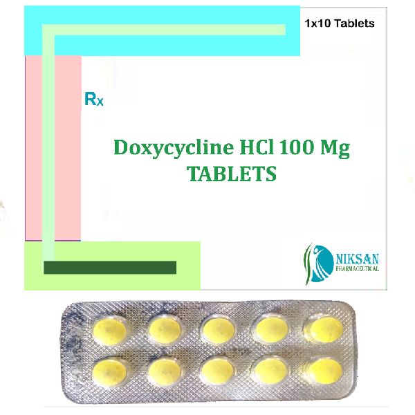 Doxycycline 100mg tablets