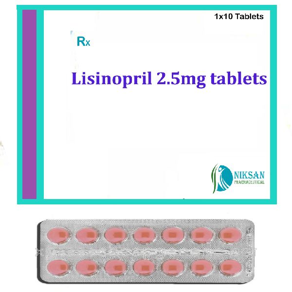 lisinopril 2.5mg tablets