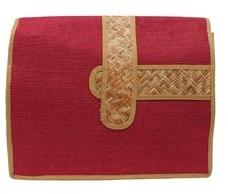 Plain Conference Jute Bags, Color : Red