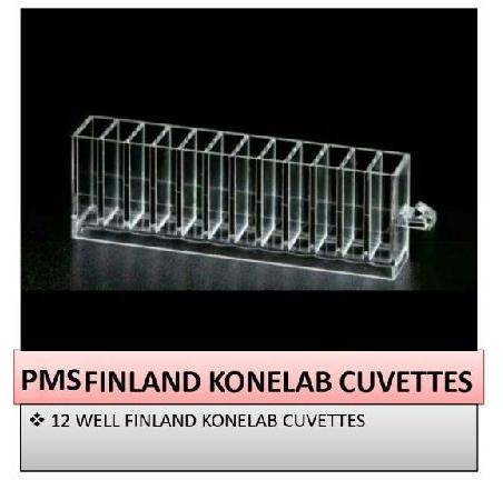 12 Position Finland Konelab Cuvette, for Chemical Laboratory, Hospital, Industrial, Feature : Fine Finish