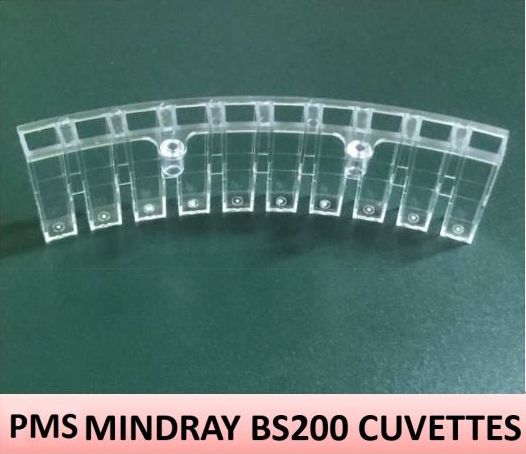 Plastic BS200 Mindray Cuvettes, for Chemical Laboratory, Hospital, Industrial, Feature : Fine Finish
