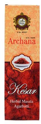 Archana herbal masala agarbatti, for Religious, Packaging Type : Box