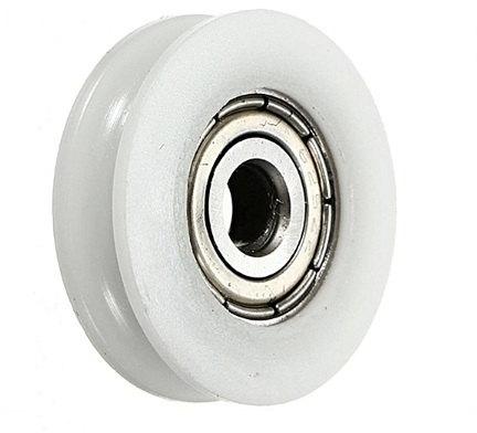 Laxmi Nylon Pulley Wheel, Shape : Round