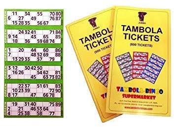tambola tickets board