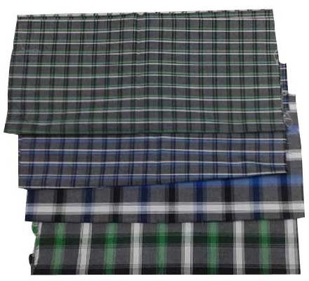 Corduroy Checks Shirting Fabric, Width : 57/58 inch