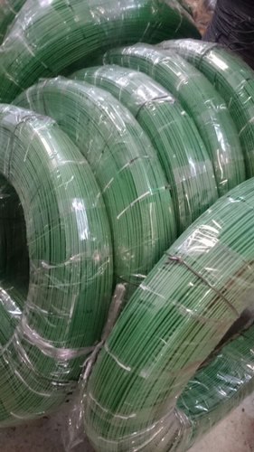 PVC Coated Fencing Wire, Color : Green
