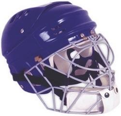 Unbreakable ABS material Gisco Hockey Helmet, Feature : Elasticated straps provided 