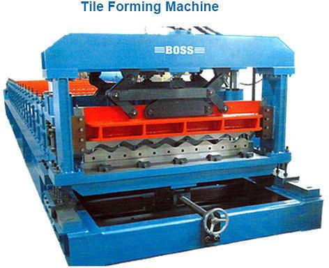 Boss Roofing Tile Forming Machine, Power : Electric