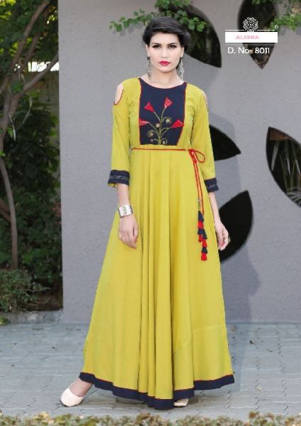 Ladies Rayon Kurtis