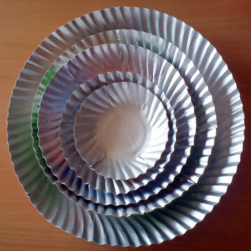 Disposable Paper Plates, Shape : Round