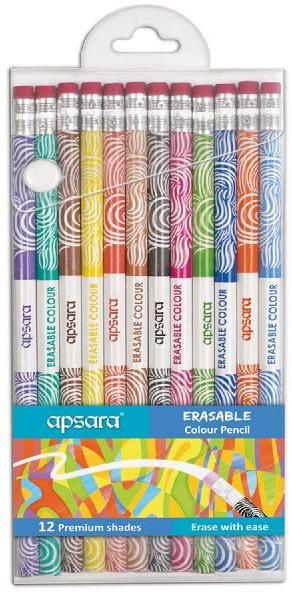 Apsara Erasable Colour Pencils