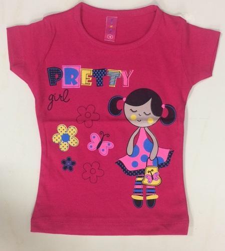 Cotton Printed Girls kids Top, Occasion : Casual Wear