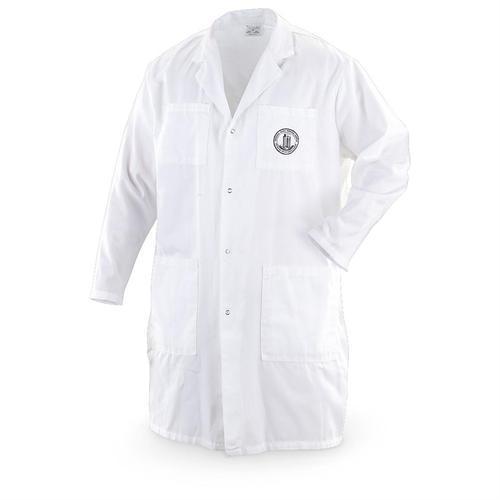 Full Sleeves Cotton Hospital Lab Coats, for In Laboratory, Size : M