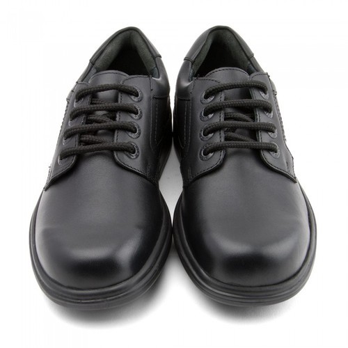 Leather Canvas 100-150gm school shoes, Lining Material : Cotton Fabric