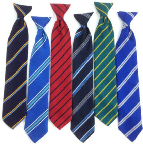 Cotton school tie, Gender : Female, Male