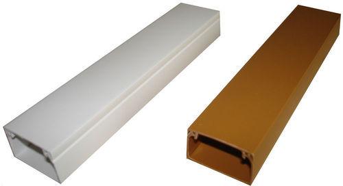 PVC Electric Wire Trunking, Color : White, Brown