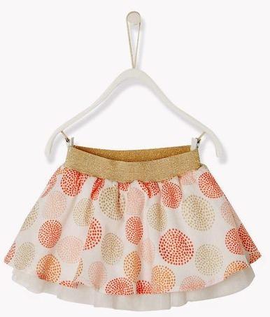 Cotton Flared Skirt