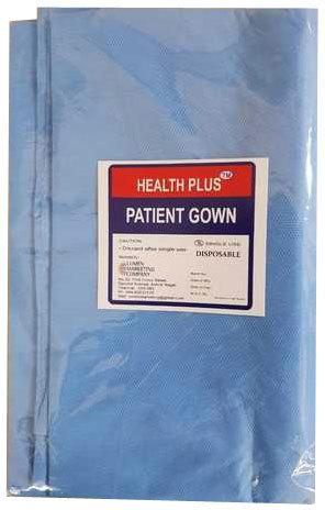 Health Plus Plain Rayon Patient Gown, Feature : Disposable