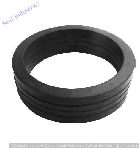 Rubber Round Packing Seal, Color : Black