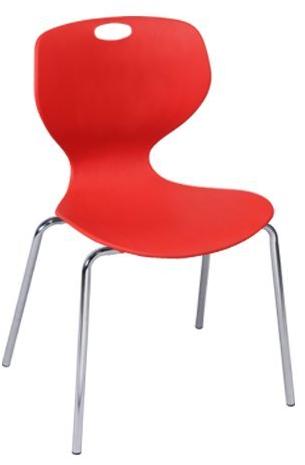 Plastic Red Bloom Chair