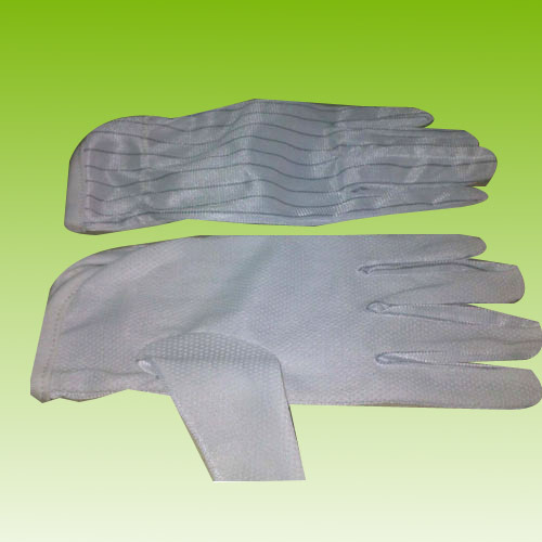 Polyester esd dotted gloves, for Laboratories, Surgical, Gender : Unisex
