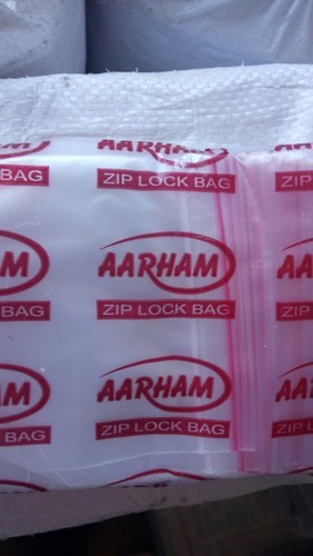 White Zip Lock Bag