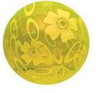 Plastic Air Inflatable Ball, Color : Yellow