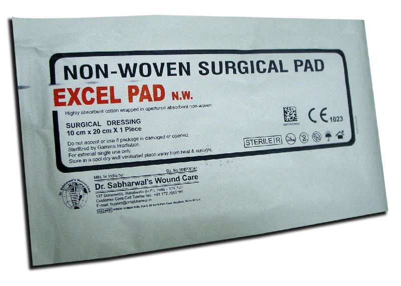 Sterile Surgical Pad by M/s Dr.Sabharwal’s Mfg. Labs Ltd., sterile