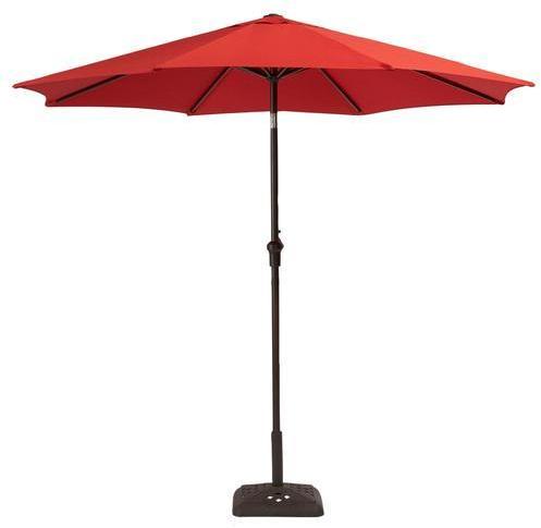 Polyester garden patio umbrella, Pole Material : Stainless Steel