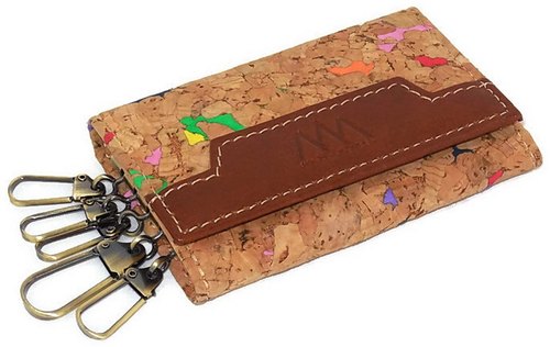 PU Leather Multi-Colour Key Case