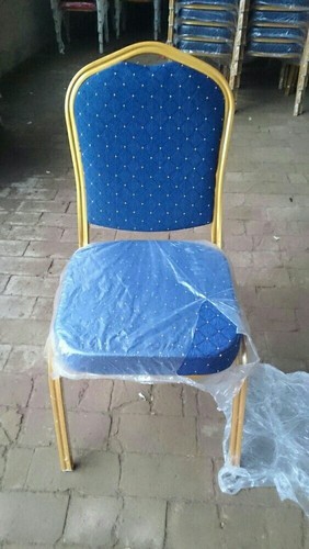Wooden Banquet chair, Color : Blue