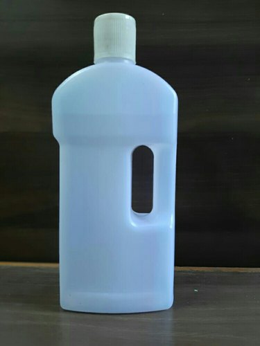 HDPE Transparent Side Handle Bottle, for Chemical, Capacity : 500ml