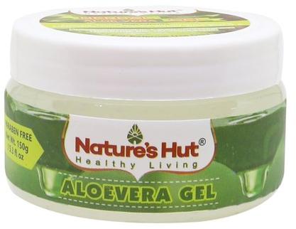 Nature's Hut Aloevera Gel, Packaging Size : 150 gm