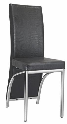 Stainless Steel Banquet chair, Color : Black