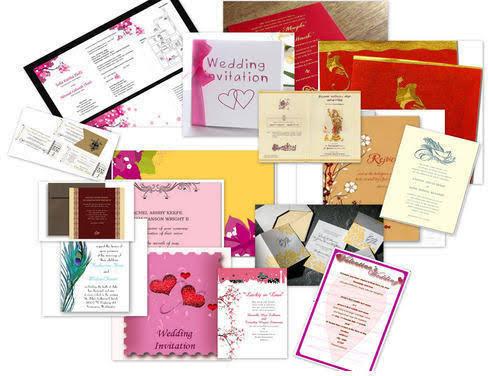 Invitation Card Printing Services