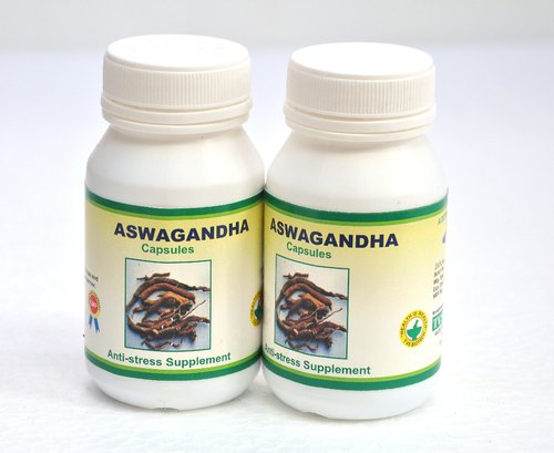 Ashwagandha Capsules, for Clinical, Packaging Size : 1x 60's